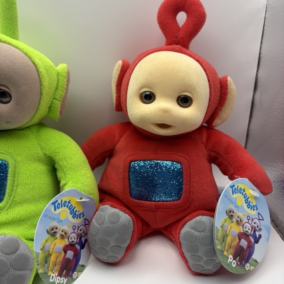 Teletubbies plush 1998 8" Set of 3 with tags - Picture 4 of 7